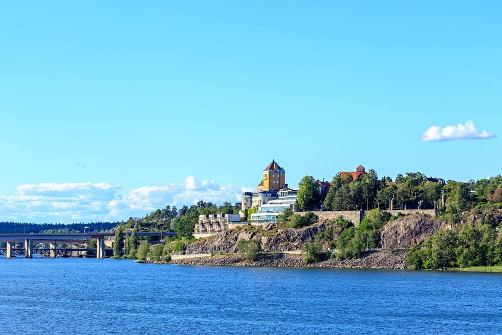 Felsk&uuml;ste im Stockholmer Sch&auml;rengarten
