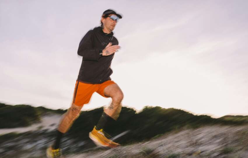 Trail runner on a forest path, representing this week’s good news in sport, fitness and active communities