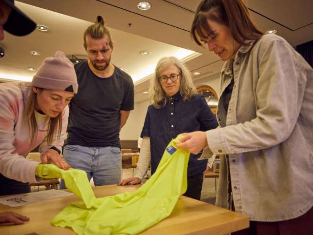 Outdoor and sports business experts judging an award winning product